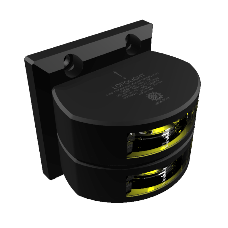 3nm dbl yellow Towing, black anodized